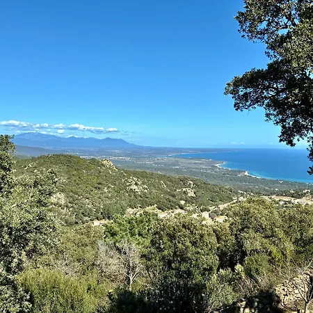 Villa Laricciu- Vue Mer Et Montagnes- Piscine Privee- Clim-wifi